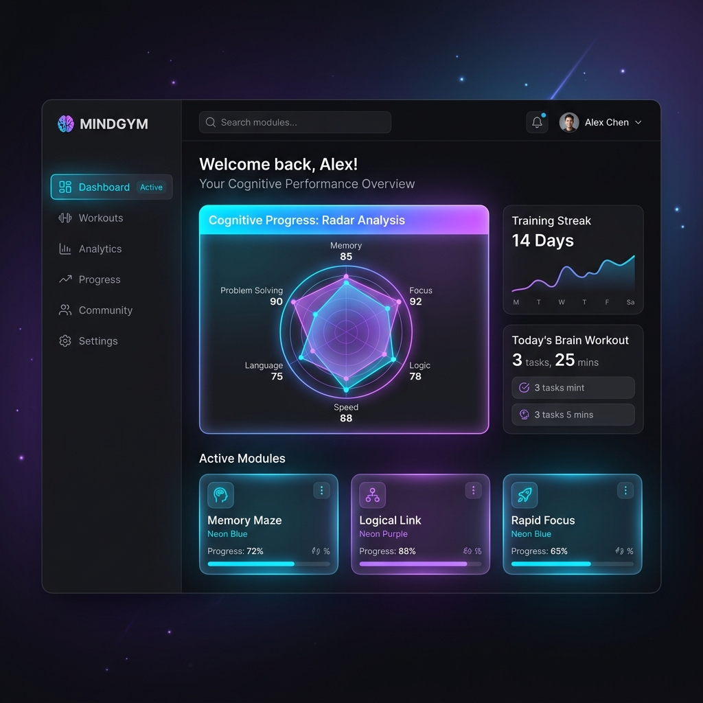 Cortify Dashboard Mockup